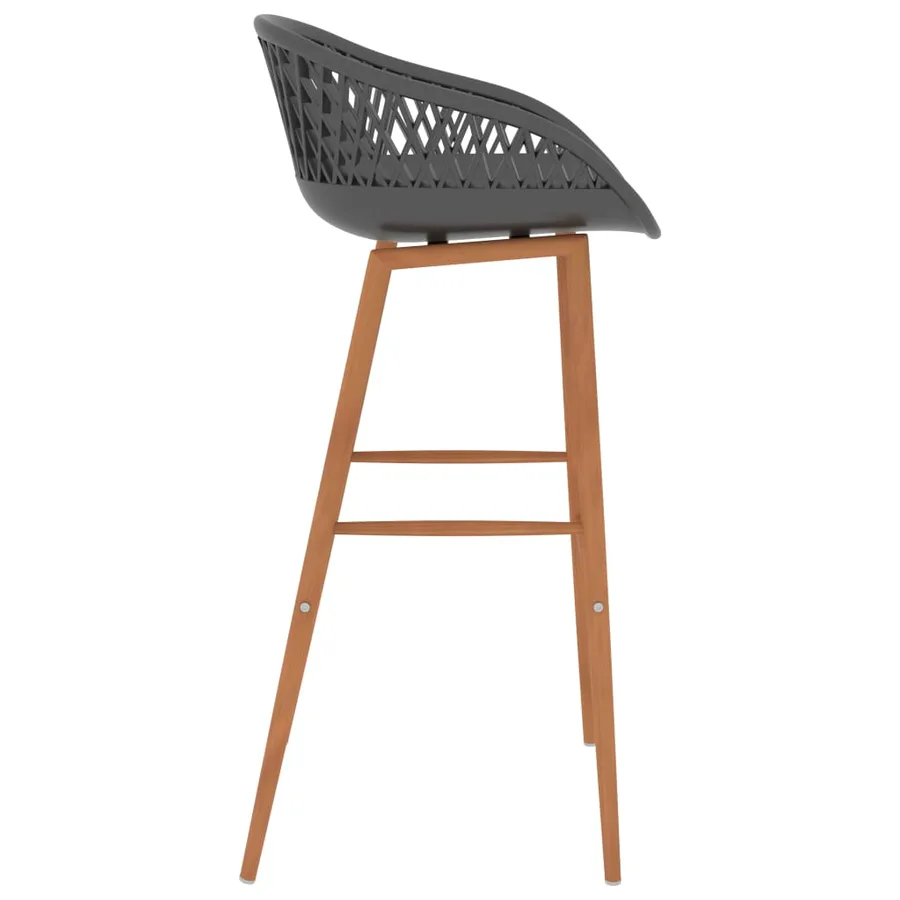 Ensemble de bar 7 pcs Blanc et gris - 9