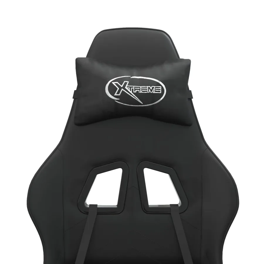 Chaise de jeu Noir Similicuir - 10