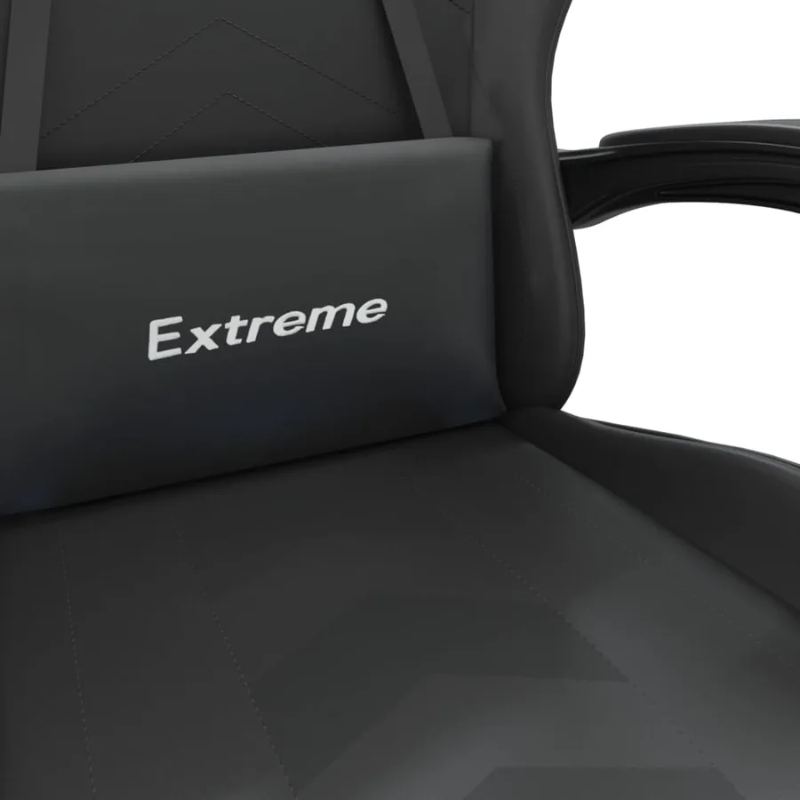 Chaise de jeu Noir Similicuir - 8