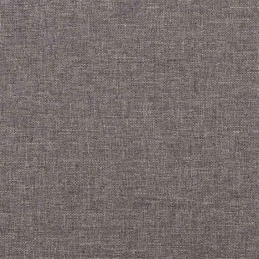 Canapé à 3 places avec repose-pieds Gris foncé 210 cm Tissu - 6
