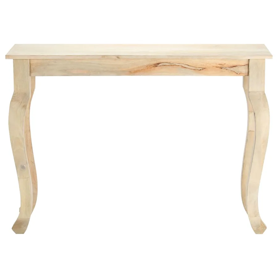 Console 110x35x77 cm en bois de manguier massif - 2