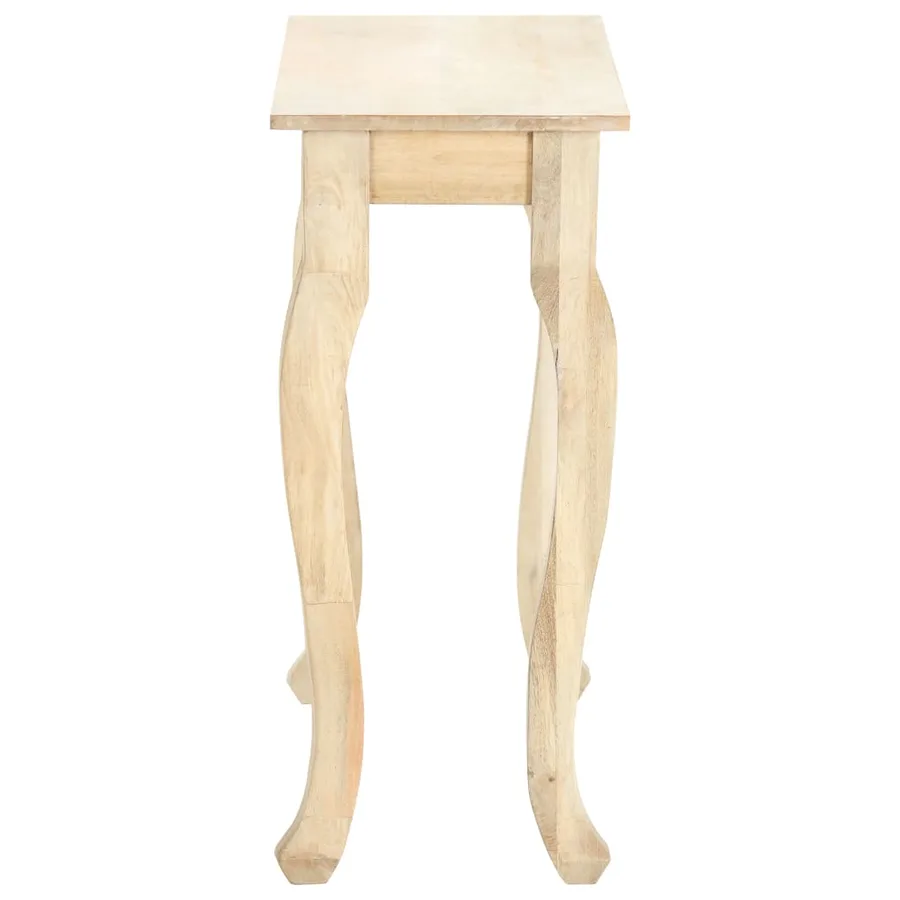 Console 110x35x77 cm en bois de manguier massif - 3