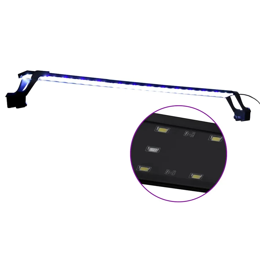 Lampe à LED d'aquarium avec pinces 90-105 cm Bleu et blanc - 2