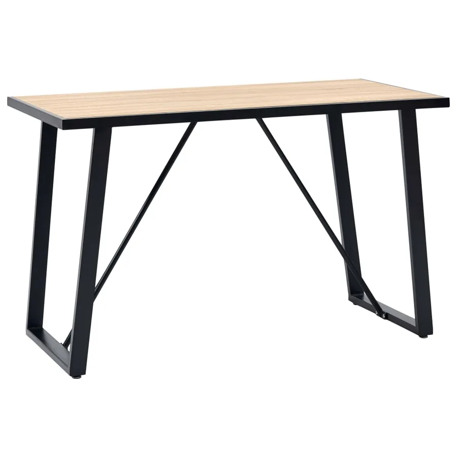 Table de salle à manger Chêne 120x60x75 cm MDF