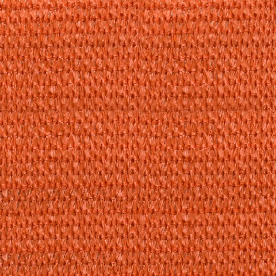 Voile d'ombrage 160 g/m² Orange 2x2,5 m PEHD - 9
