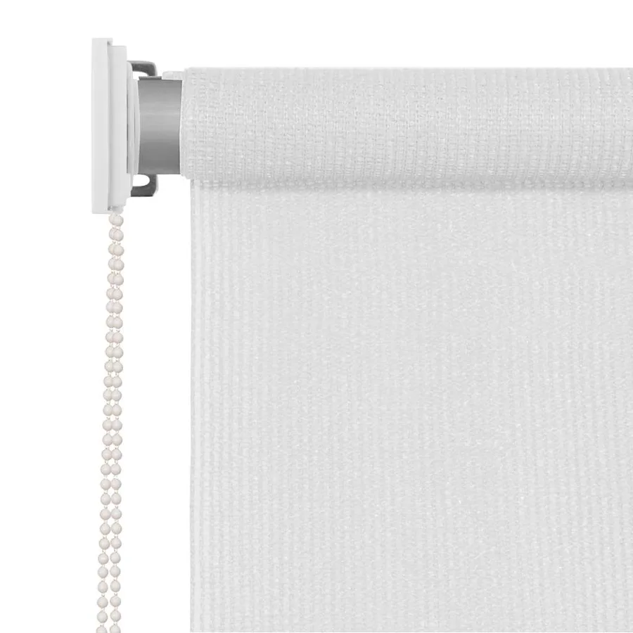 Store roulant d'extérieur 185 (l) x 140 (H) cm blanc - 3