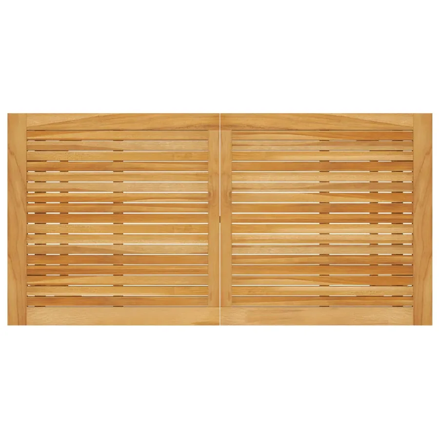Ensemble à manger de jardin 5 pcs Noir - 13
