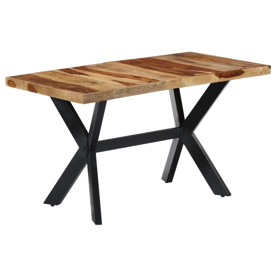Table à manger 140x70x75 cm Bois massif - 8