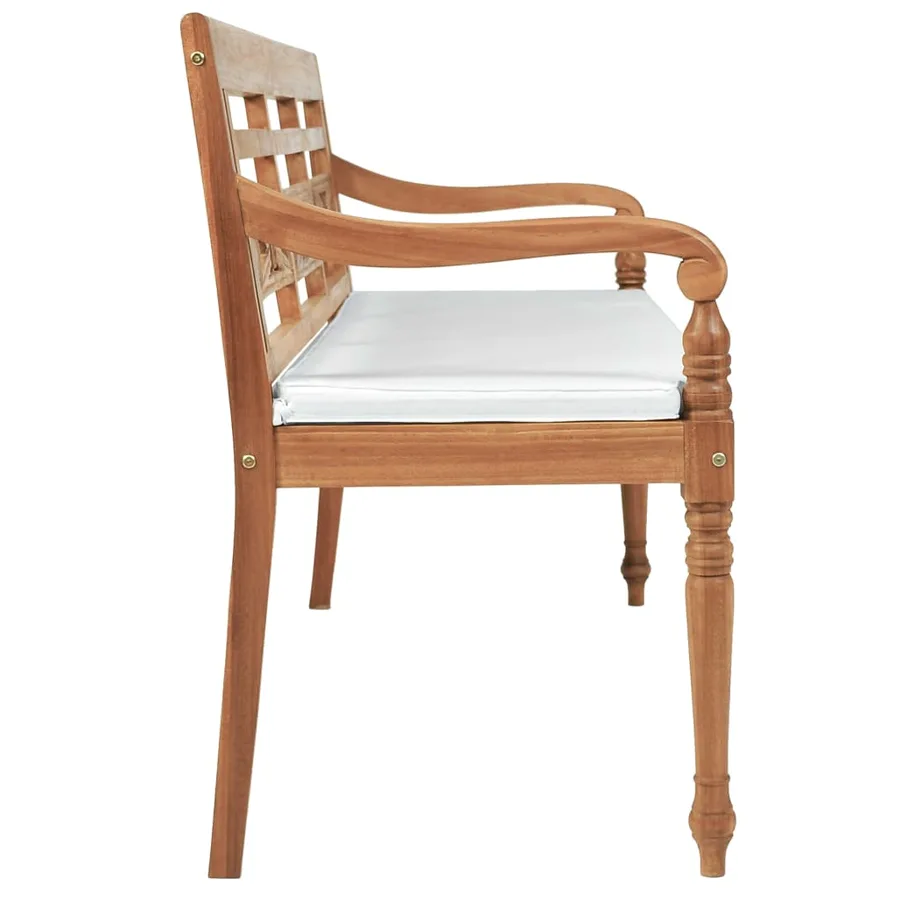 Banc Batavia avec coussin 150 cm Teck - 3