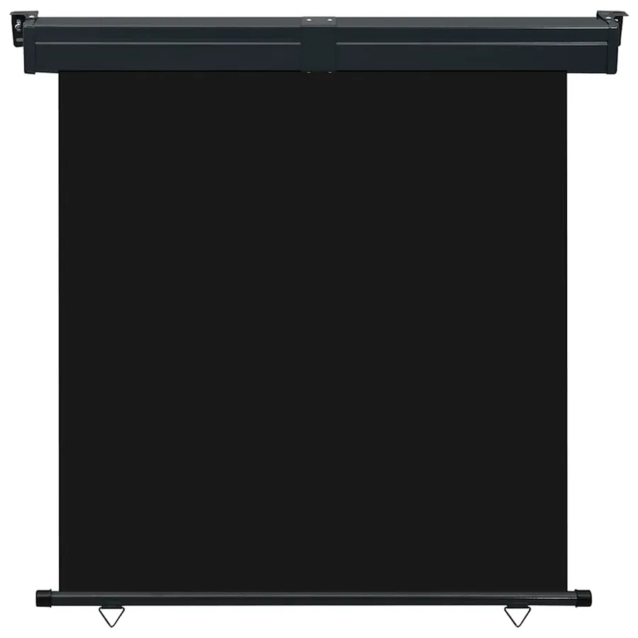Auvent latéral de balcon 175x250 cm noir - 2