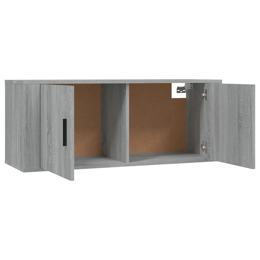 Ensemble de meubles TV 3 pcs Sonoma gris Bois d'ingénierie - 5