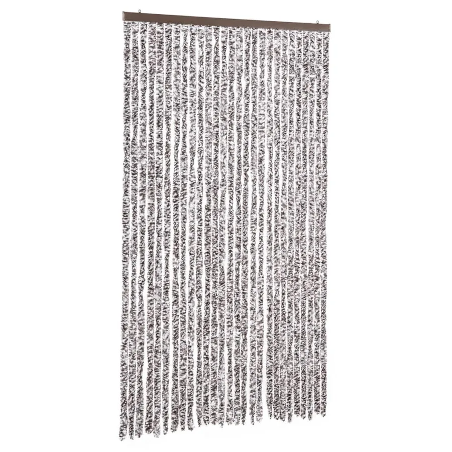 Moustiquaire marron et beige 118x220 cm chenille - 2