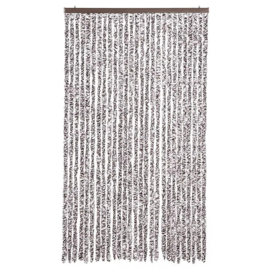Moustiquaire marron et beige 118x220 cm chenille - 3