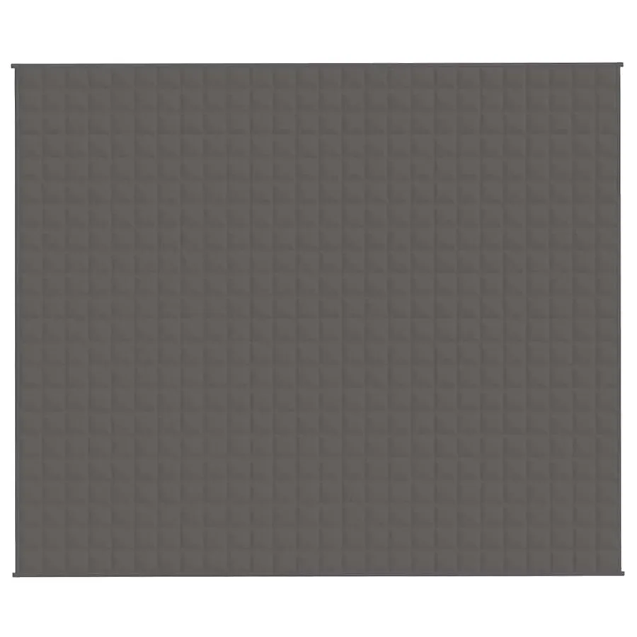 Couverture lestée Gris 220x260 cm 11 kg Tissu - 3
