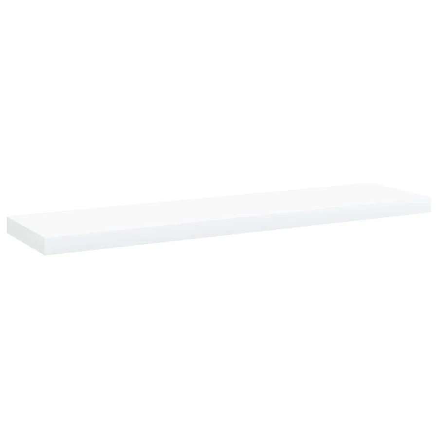 Panneaux de bibliothèque 4 pcs blanc bois d’ingénierie - 2