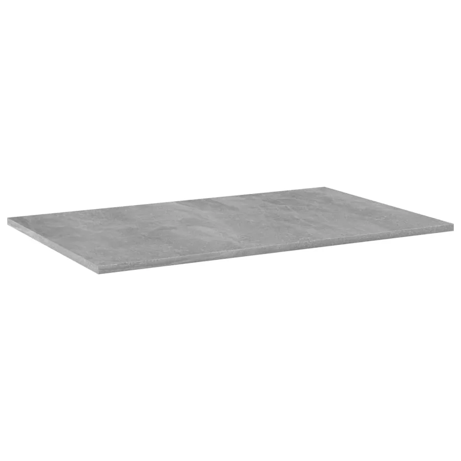 Panneaux de bibliothèque 4 pcs gris béton bois d’ingénierie - 2