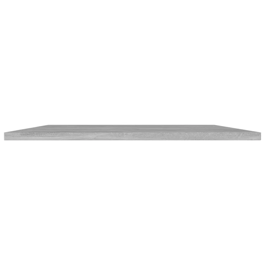 Panneaux de bibliothèque 4 pcs gris béton bois d’ingénierie - 3