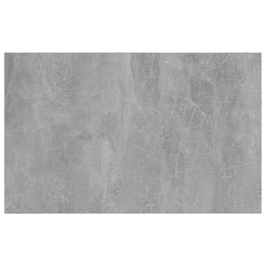 Panneaux de bibliothèque 4 pcs gris béton bois d’ingénierie - 4