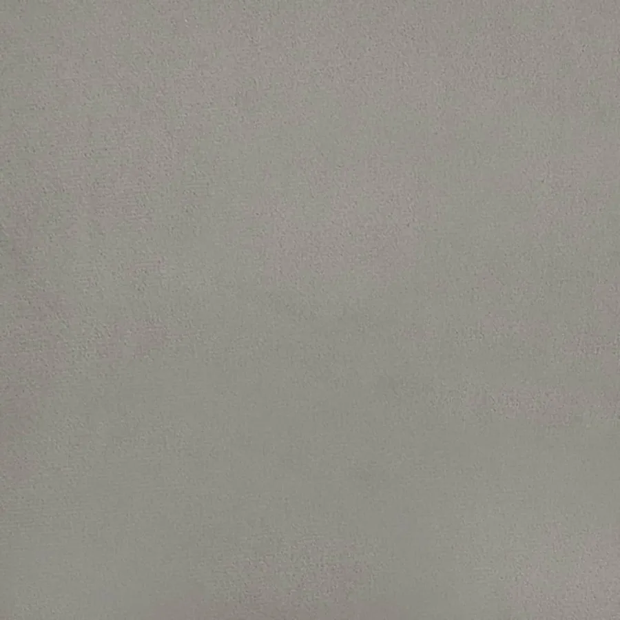 Cadre de lit sans matelas gris clair velours - 11