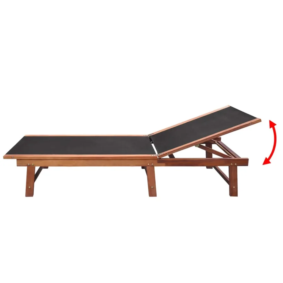 Ensemble à manger d'extérieur 9 pcs et coussins Acacia solide - 7