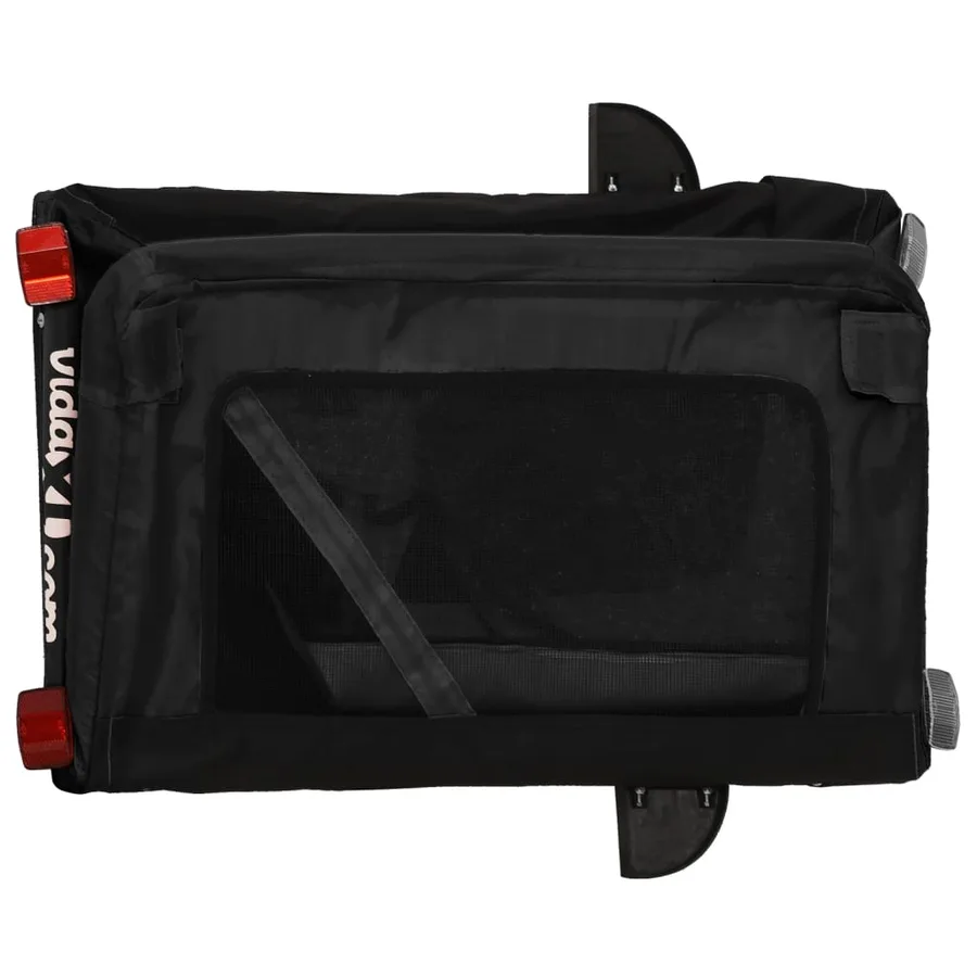 Remorque de vélo pour animaux de compagnie noir - 10