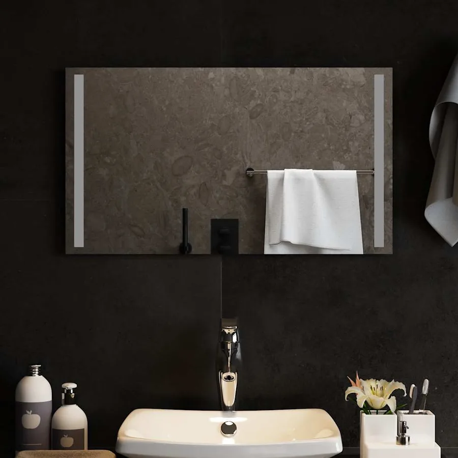 Miroir de salle de bain à LED 70x40 cm - 3