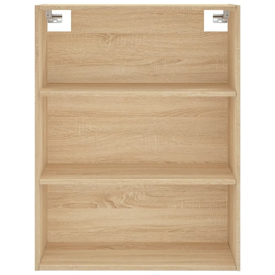 Buffet haut Chêne sonoma 69,5x34x180 cm Bois d'ingénierie - 6