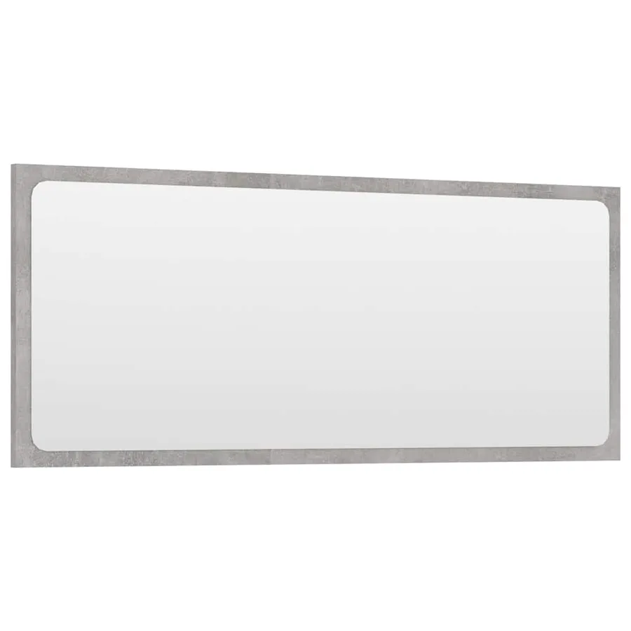 Ensemble de meubles de salle de bain 2 pcs Gris béton Aggloméré - 12