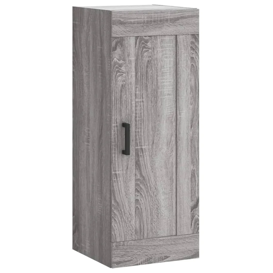 Buffet haut Sonoma gris 34,5x34x180 cm Bois d'ingénierie - 7