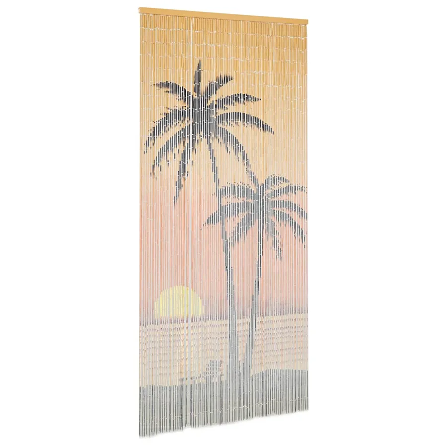 Rideau de porte contre insectes Bambou 90 x 200 cm - 2