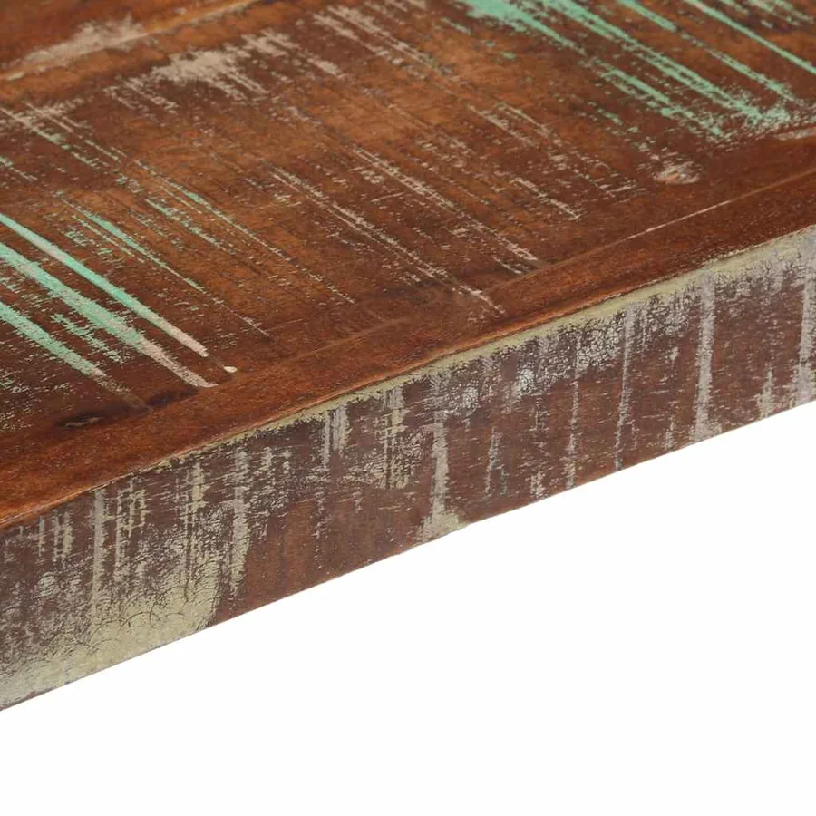 Table de bistro 60x60x76 cm Bois massif de récupération - 9