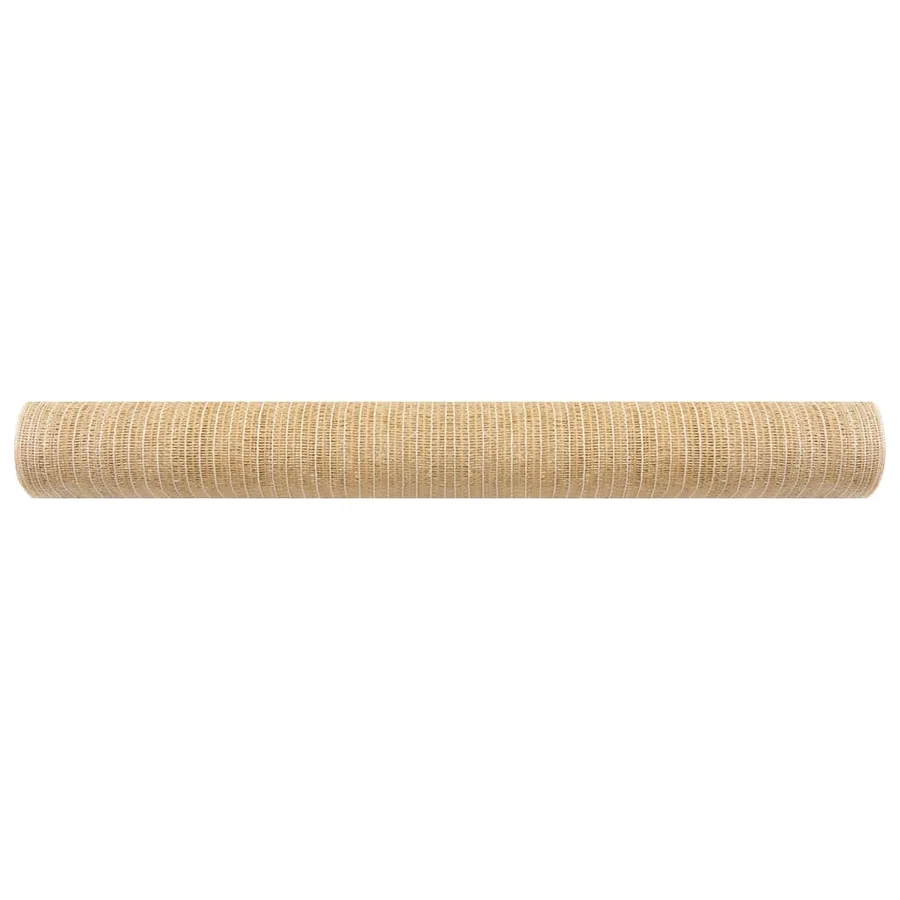 Filet brise-vue Beige 1x10 m PEHD 75 g/m² - 3