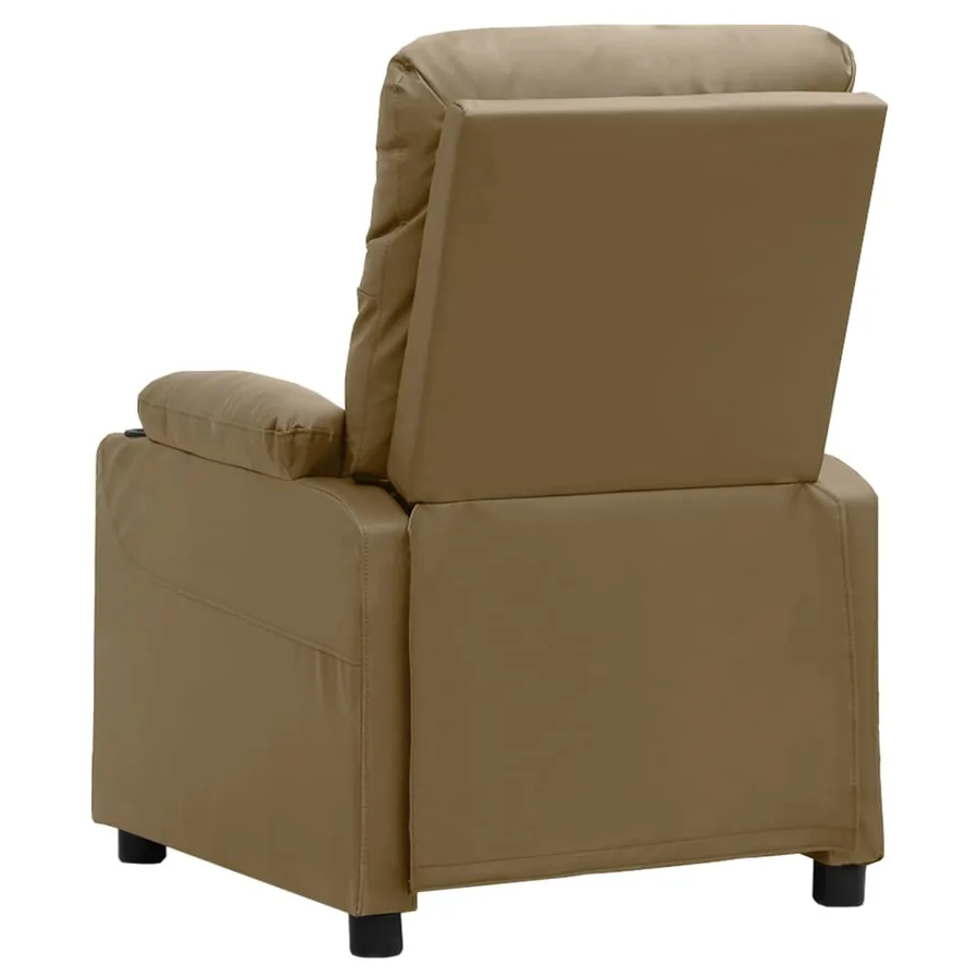 Fauteuil de massage Cappuccino Similicuir - 5