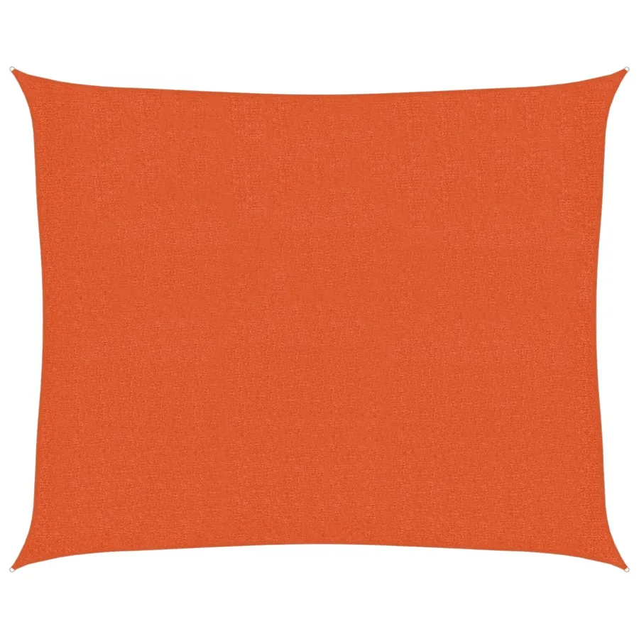Voile d'ombrage 160 g/m² Orange 2,5x3 m PEHD - 2
