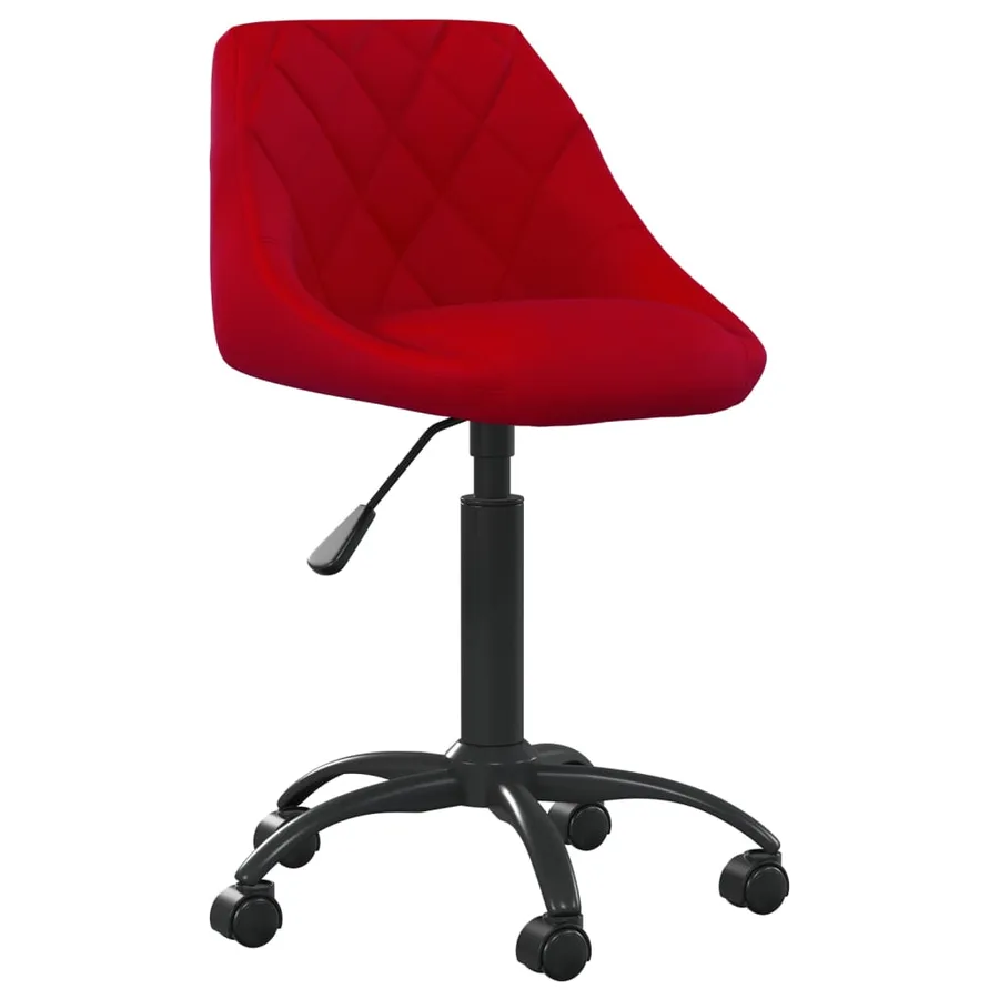 Chaise de salle à manger Rouge bordeaux Velours - 2