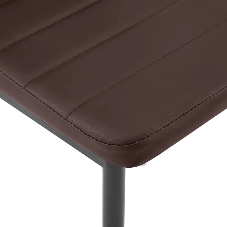 Ensemble à dîner 7 pcs Marron - 11