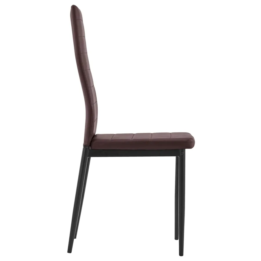 Ensemble à dîner 7 pcs Marron - 8