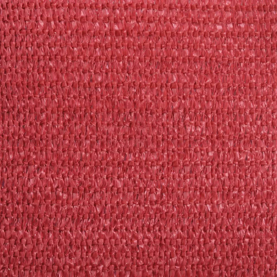 Voile d'ombrage 160 g/m² Rouge 5x7 m PEHD - 9