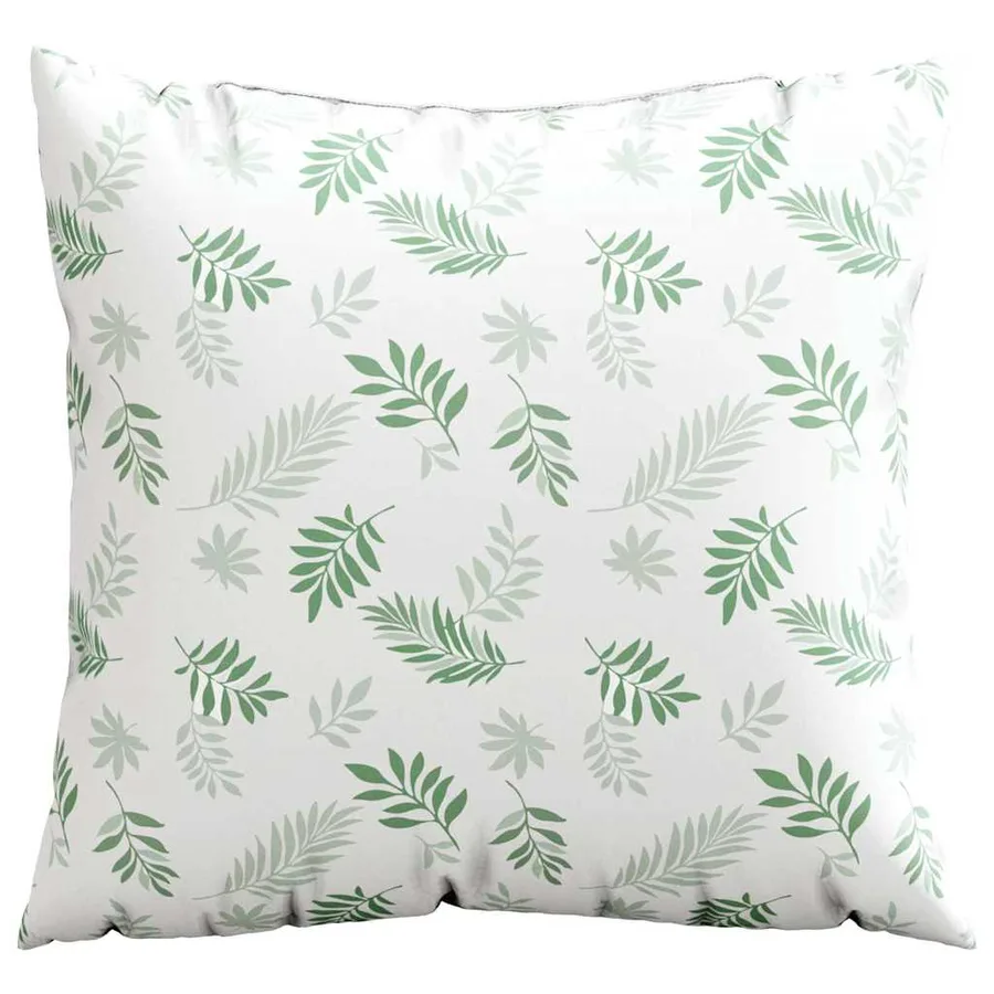 Coussins Éparpillés Feuille 4 pcs Motif feuille 50 x 50 cm - 5
