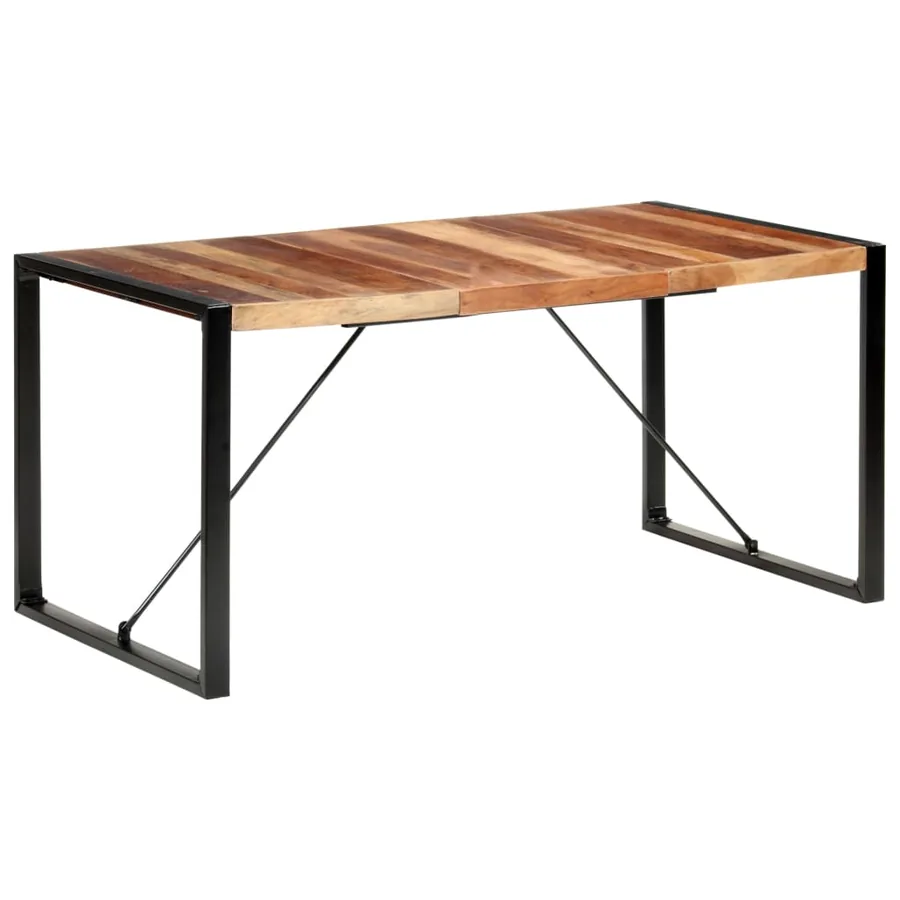 Table à manger 160x80x75 cm bois massif
