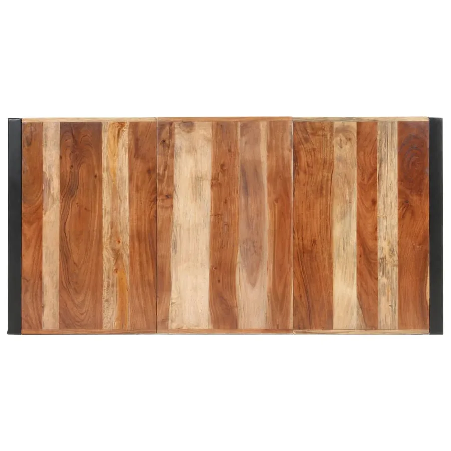 Table à manger 160x80x75 cm bois massif - 3