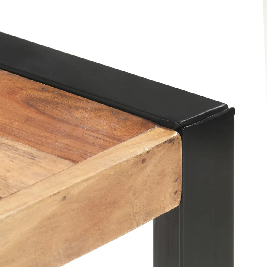 Table à manger 160x80x75 cm bois massif - 4