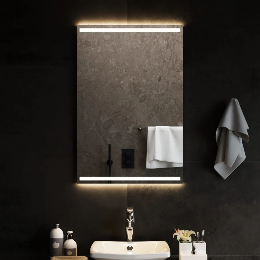 Miroir de salle de bain à LED 60x90 cm