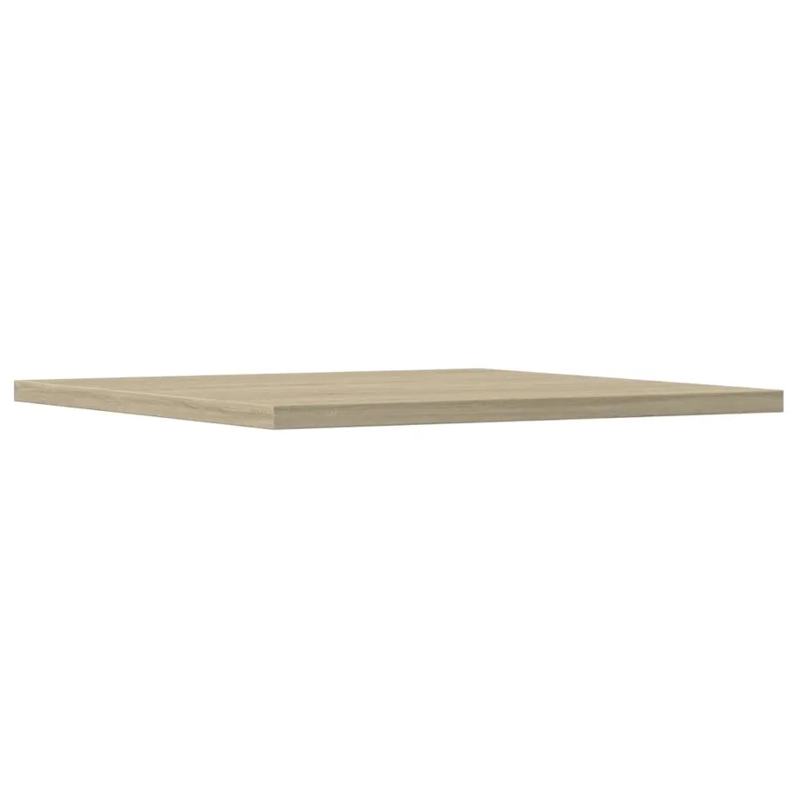 Panneau de bibliothèque 4pcs Chêne sonoma 40x40x1,5cm Aggloméré - 4