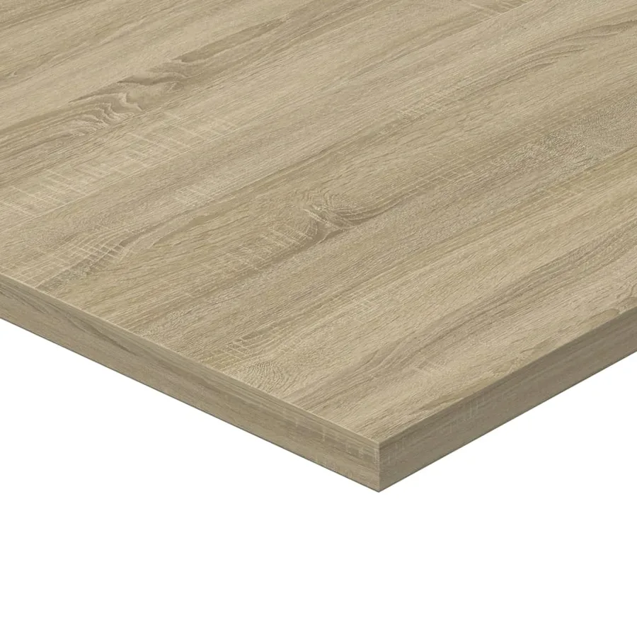 Panneau de bibliothèque 4pcs Chêne sonoma 40x40x1,5cm Aggloméré - 7