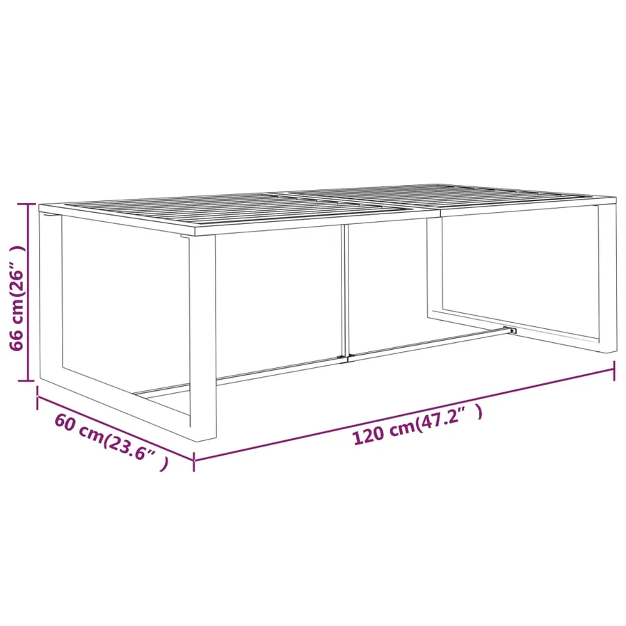 Salon de jardin 6 pcs avec coussins Aluminium Anthracite - 9