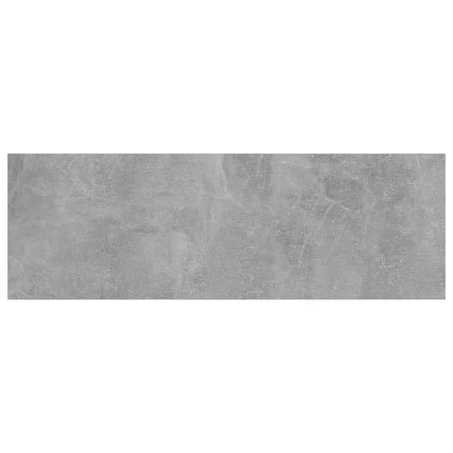 Panneaux de bibliothèque 4 pcs Gris béton 60x20x1,5cm Aggloméré - 4