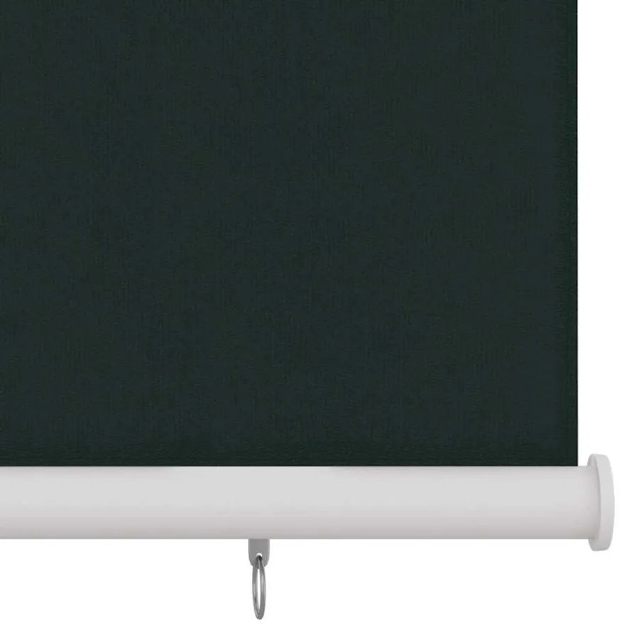 Store roulant d'extérieur 225 (l) x 230 (H) cm vert foncé HDPE - 4