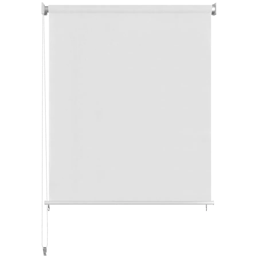 Store roulant d'extérieur 125 (l) x 230 (H) cm blanc - 2