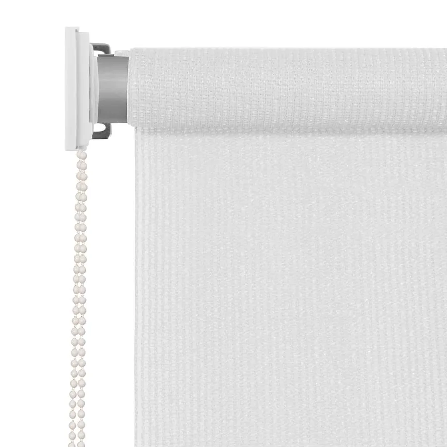 Store roulant d'extérieur 125 (l) x 230 (H) cm blanc - 3